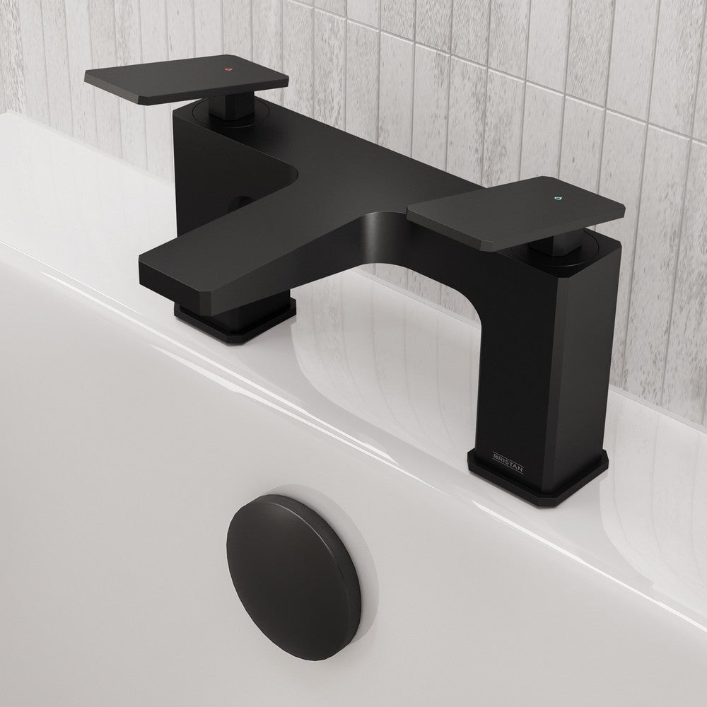 DELBFBLK Bristan Delgado Bath Filler in Black Lifestyle