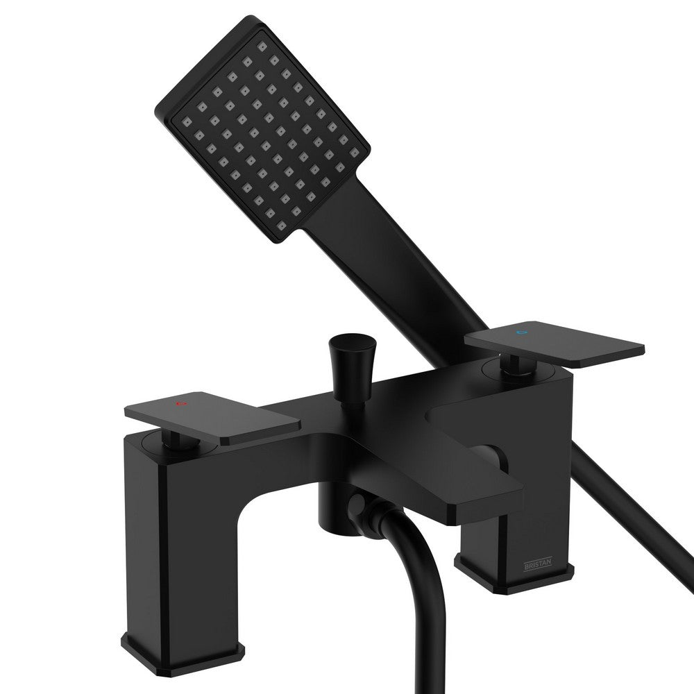 DELBSMBLK Bristan Delgado Bath Shower Mixer in Black