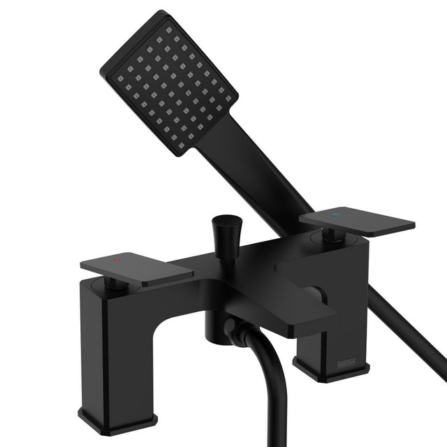 DELBSMBLK Bristan Delgado Bath Shower Mixer in Black