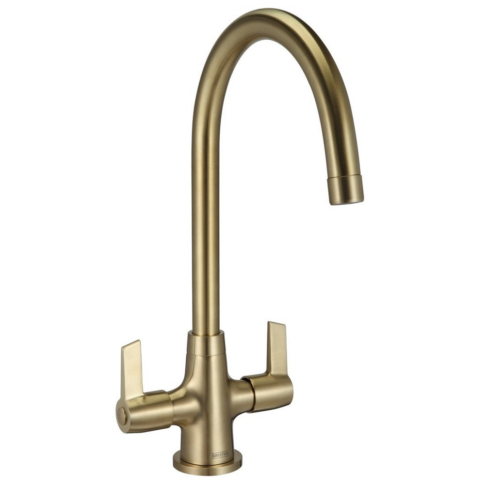 Bristan Echo Easy Fit Mono Sink Mixer in Brushed Brass