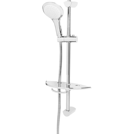 EVKIT-EFBC Bristan Economy Single Function Slide Bar Shower Kit in Chrome