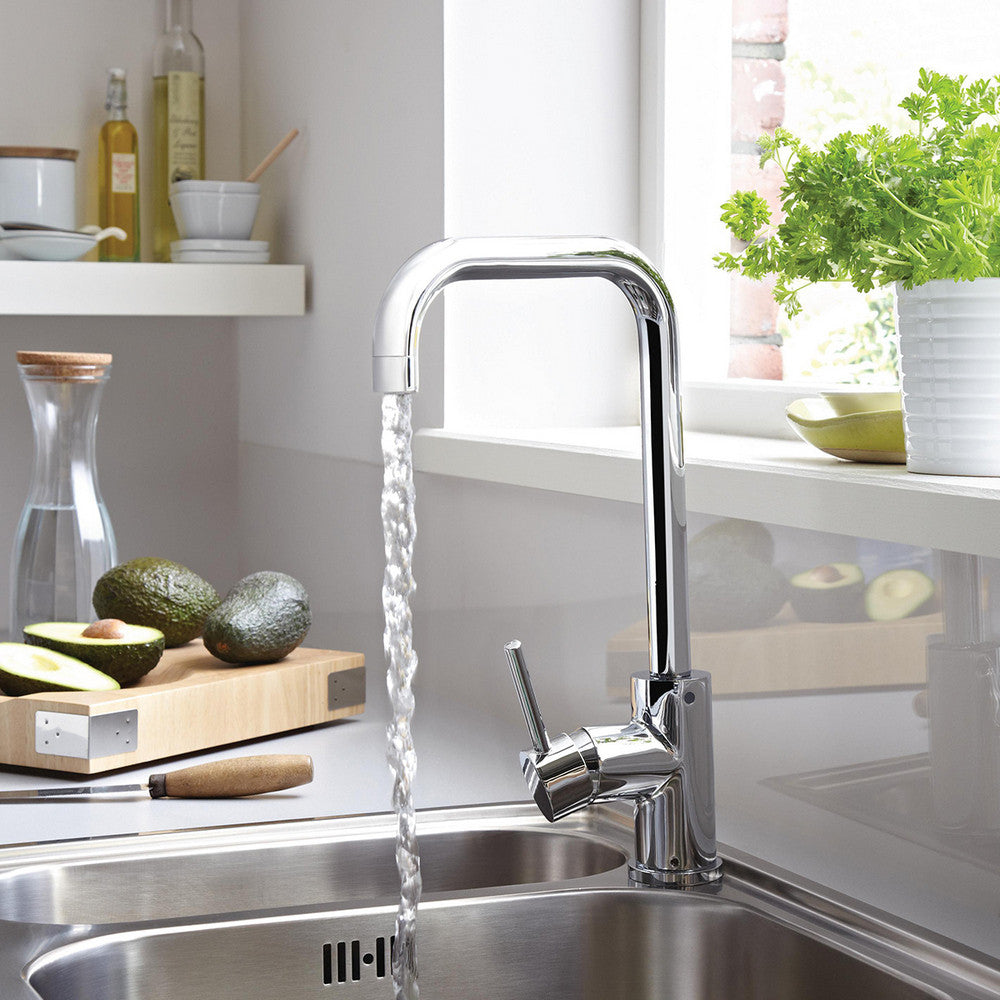 Bristan Lemon Easyfit Kitchen Sink Mixer in Chrome lifestyle