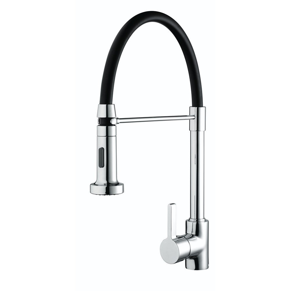 Bristan Liquorice Professional Sink Mixer with Pull Out Spray in Chrome