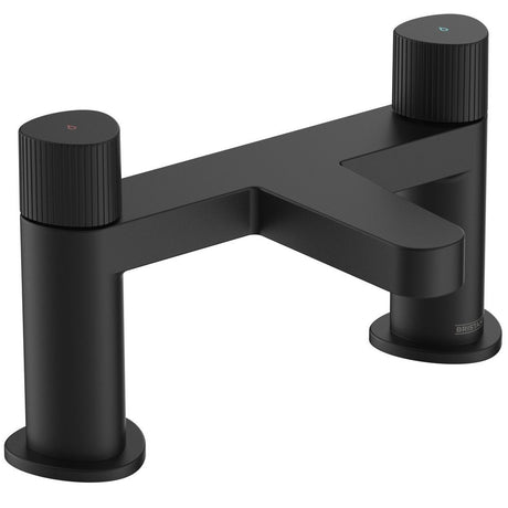 Bristan Liso Bath Filler in Black