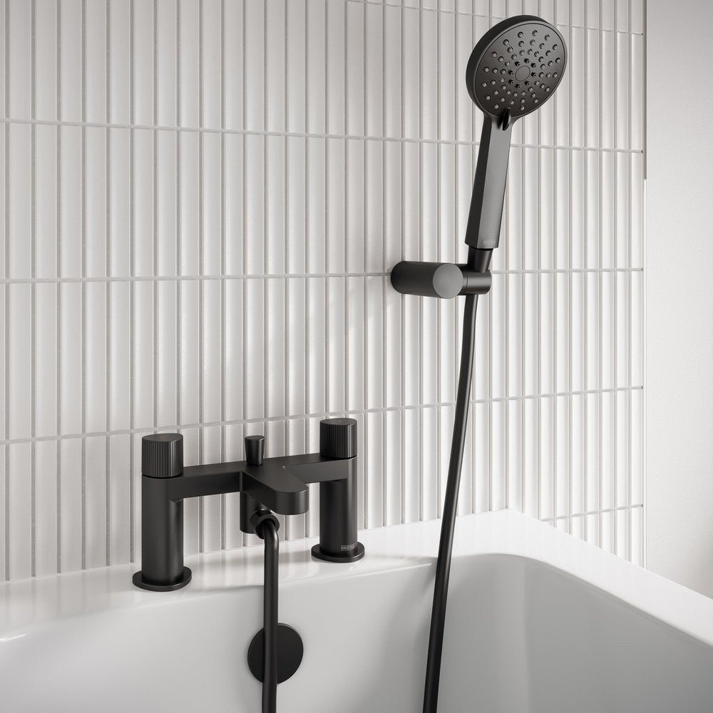 Bristan Liso Bath Shower Mixer in Black lifestyle 3