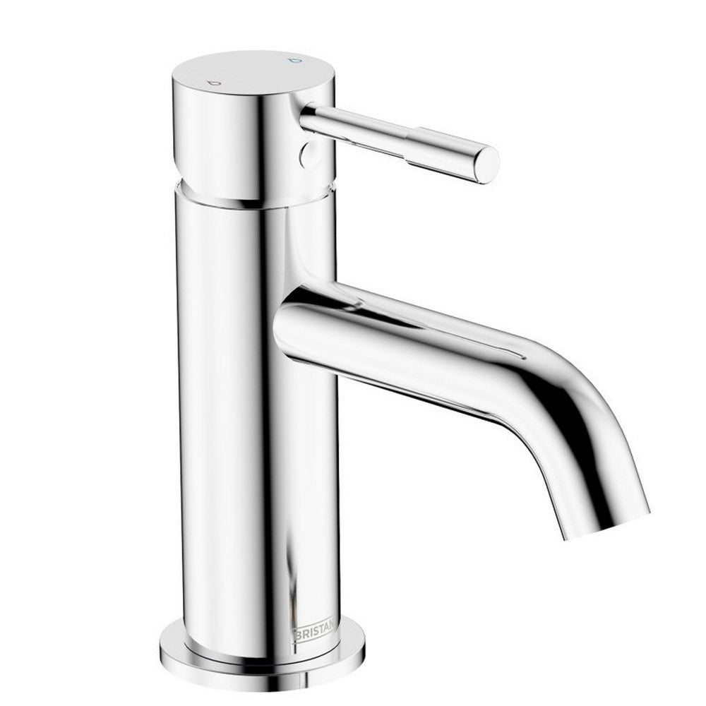 Bristan Mila Basin Mixer Tap with Clicker Waste in Chrome