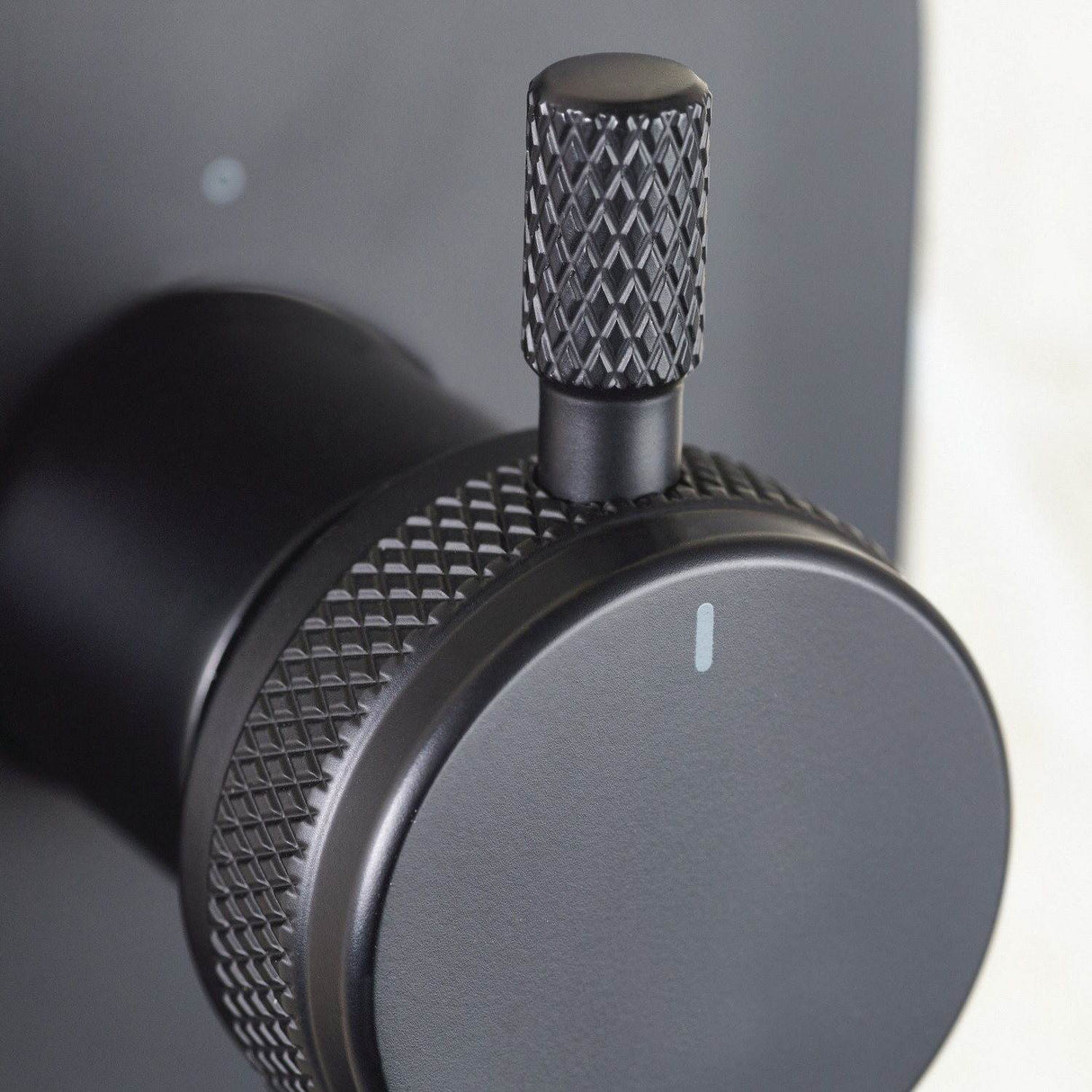 MOLIDABLKSHWRPK2 Bristan Molida Black Thermostatic Shower Pack with Fixed Head and Handset Lever Handle Pattern