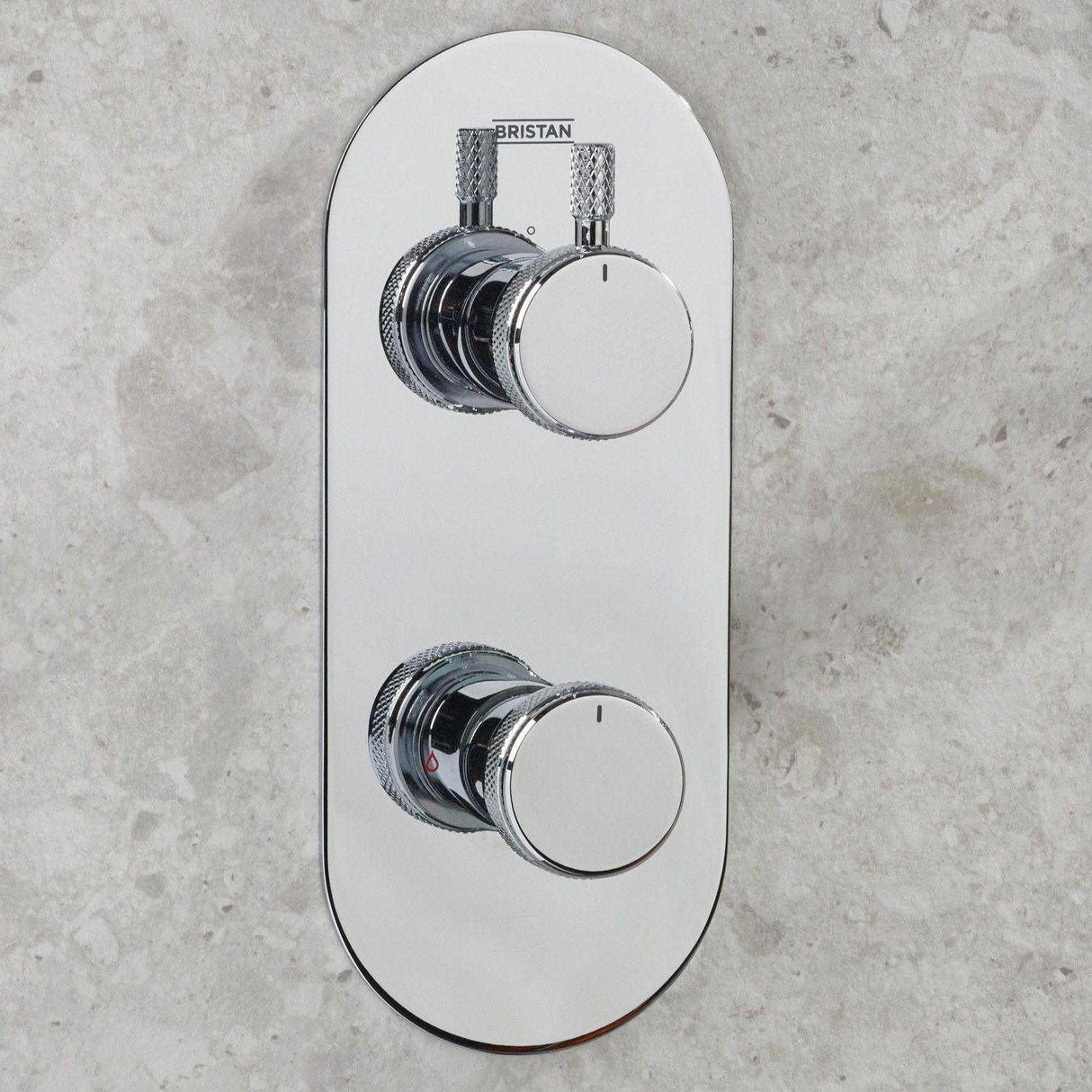 MOLIDASHWRPK2 Bristan Molida Chrome Thermostatic Shower Pack with Fixed Head and Handset Shower Valve