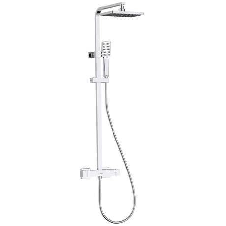 Bristan Napoli Adjustable Thermostatic Rigid Riser Bar Shower in Chrome