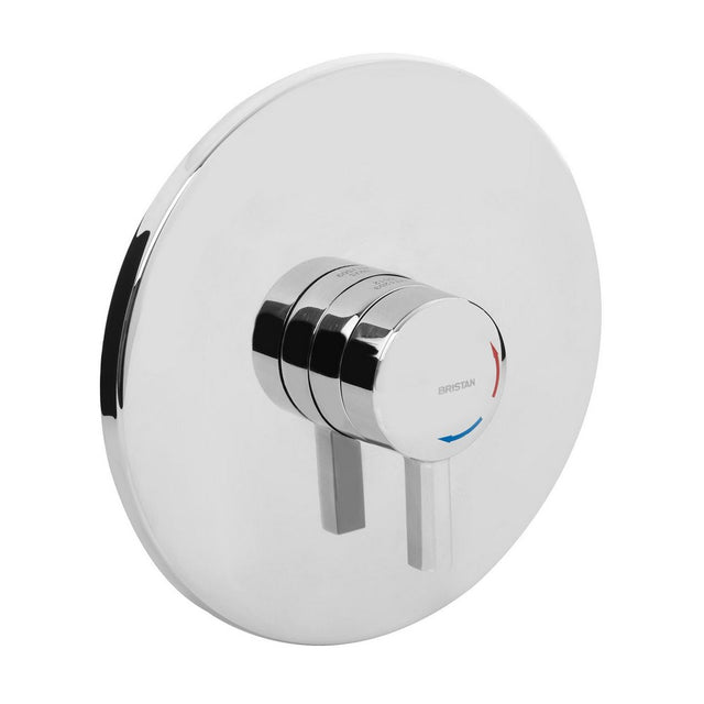 Bristan Opac Concealed Mini Valve with Lever Handle in Chrome