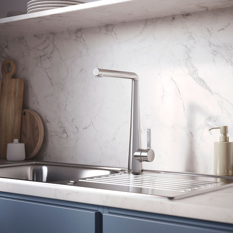 Bristan Pine Easyfit Kitchen Sink Mixer in Chrome lifestyle