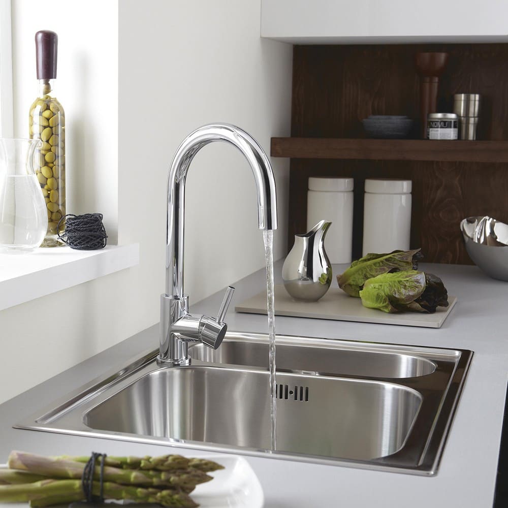 PMSNKC Bristan Prism Monobloc Sink Mixer in Chrome Lifestyle