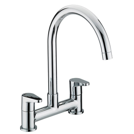 QSTDSMC Bristan Quest Deck Sink Mixer in Chrome