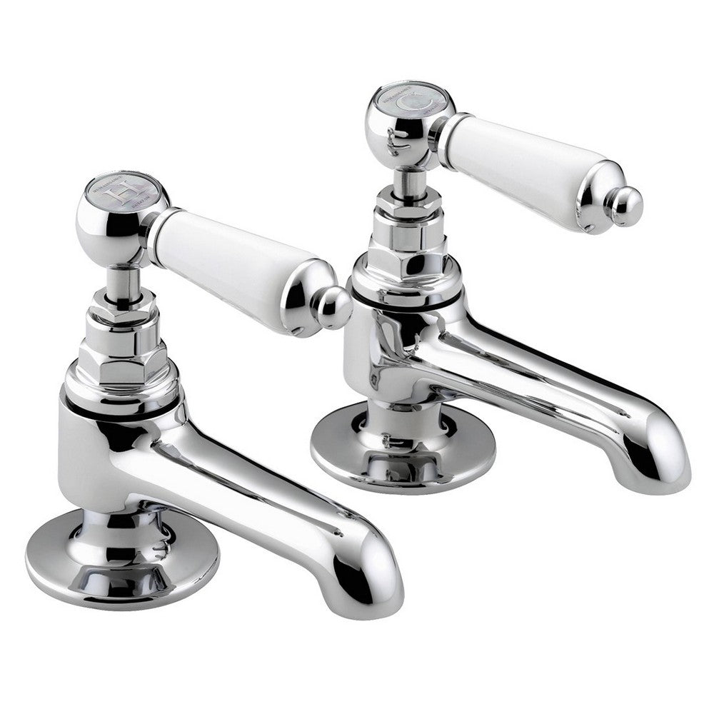 RS21/2C Bristan Renaissance 2 Basin Taps in Chrome