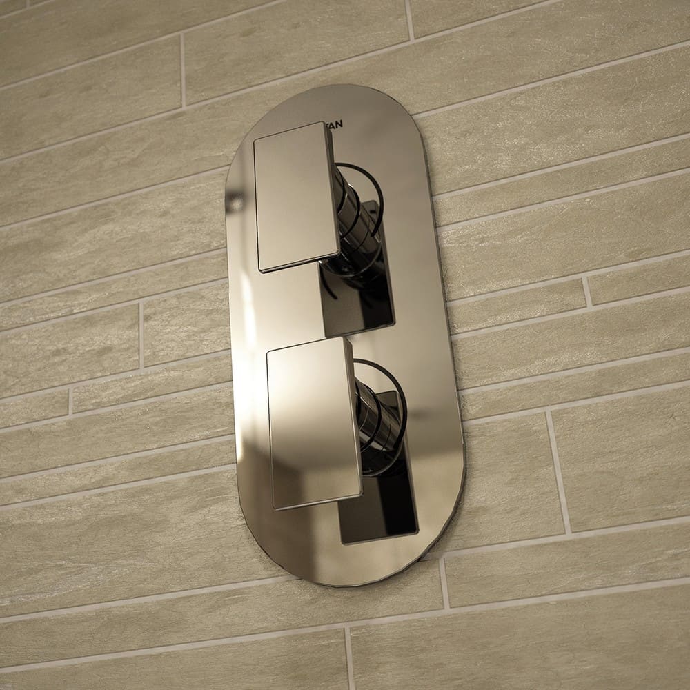 SAISHCDIVC Bristan Sail Recessed Thermostatic Dual Control Shower Valve with Diverter Lifestyle