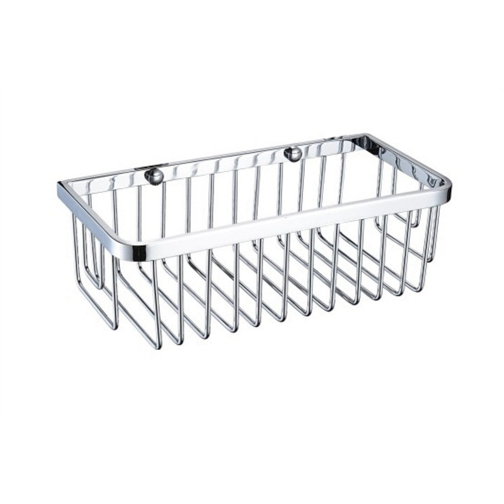 COMPBASK03C Bristan Small Wall Fixed Wire Basket