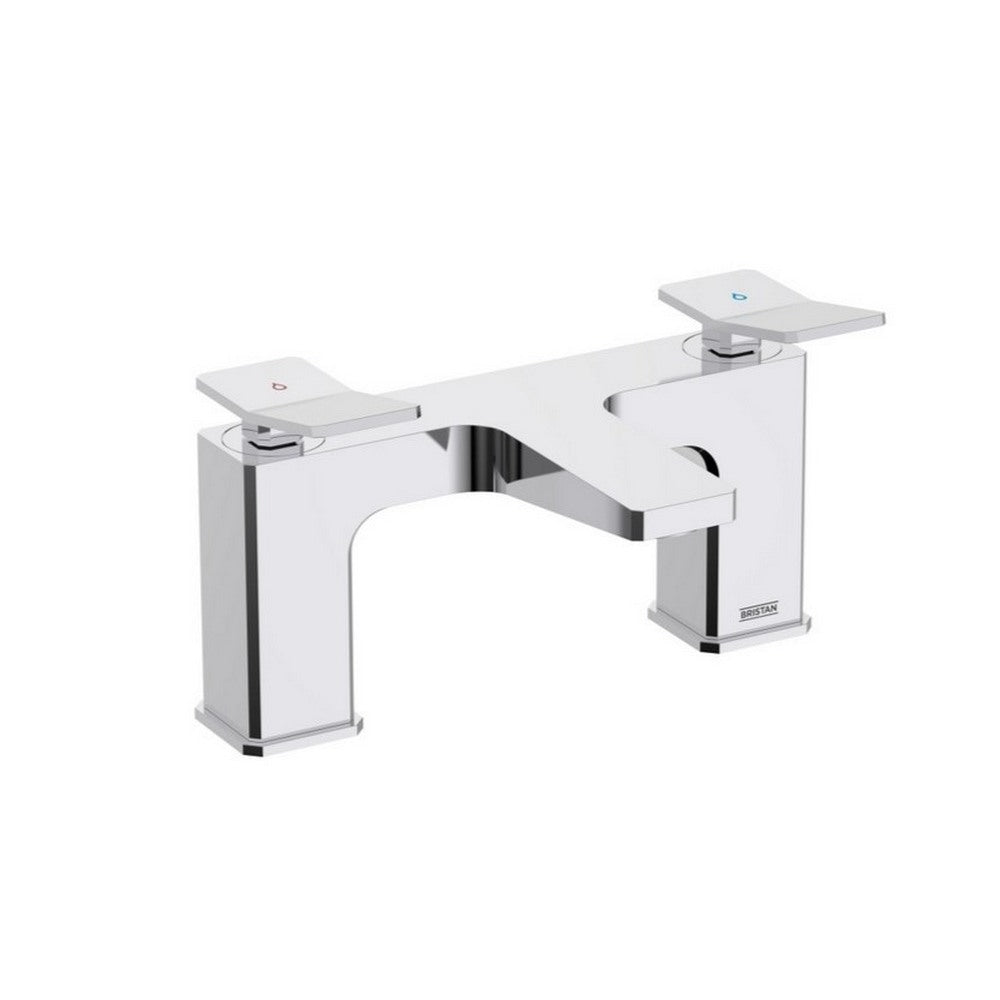 Bristan Tangram Bath Filler in Chrome TANBFC