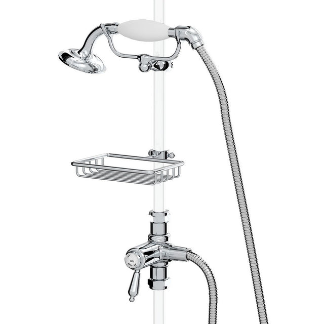 TDSDIVC Bristan Traditional In Line Diverter in Chrome
