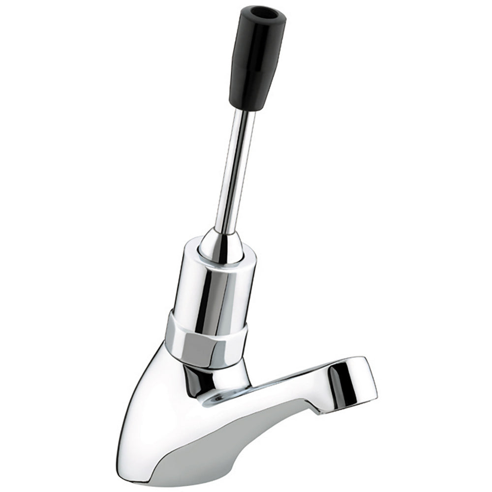 Bristan Utility Timed Flow Single Toggle Lever Tap With Flow Regulator