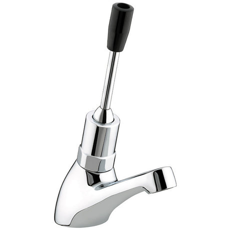 Bristan Utility Timed Flow Single Toggle Lever Tap With Flow Regulator