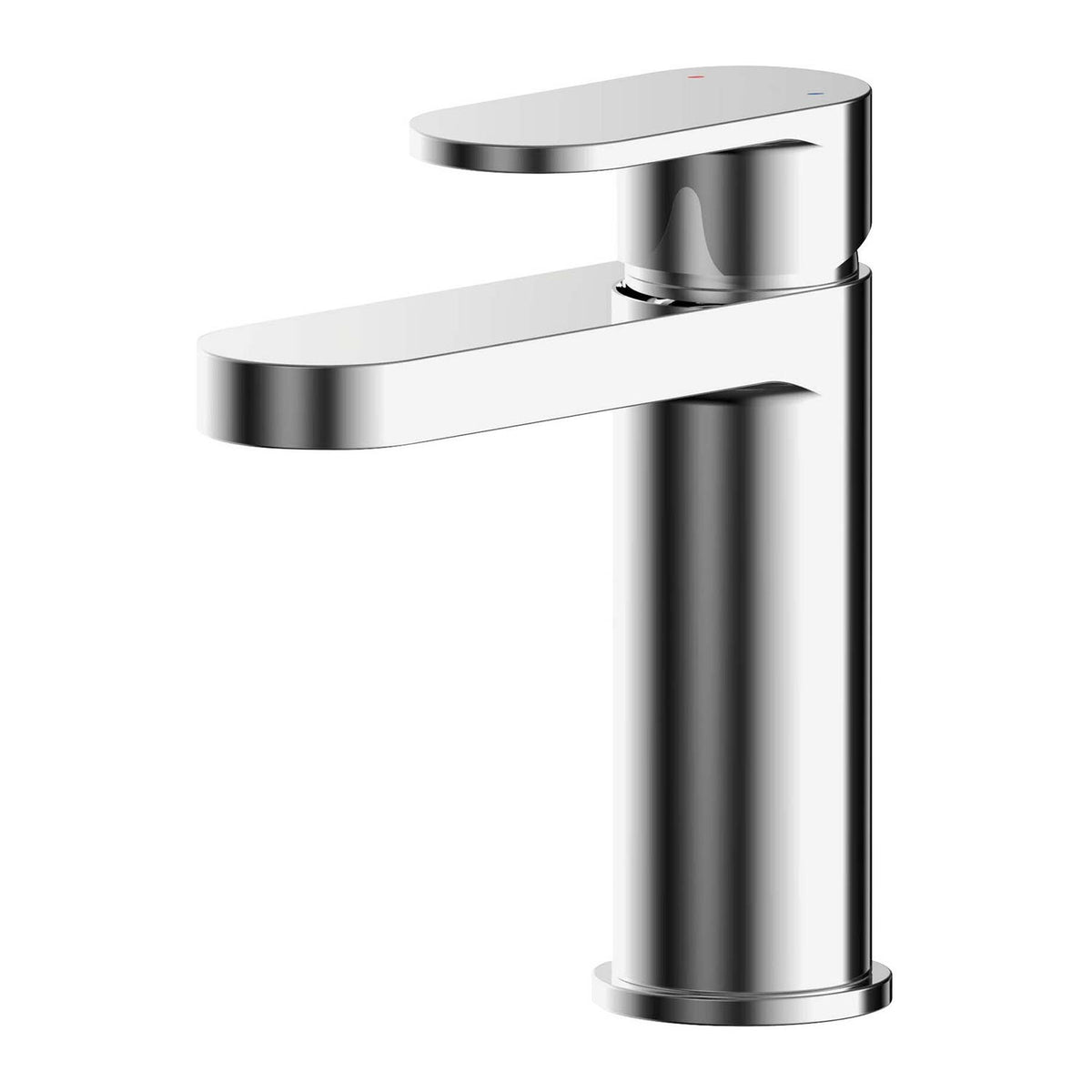 Calvarra Brindle Mono Basin Mixer With Push Button Waste in Chrome