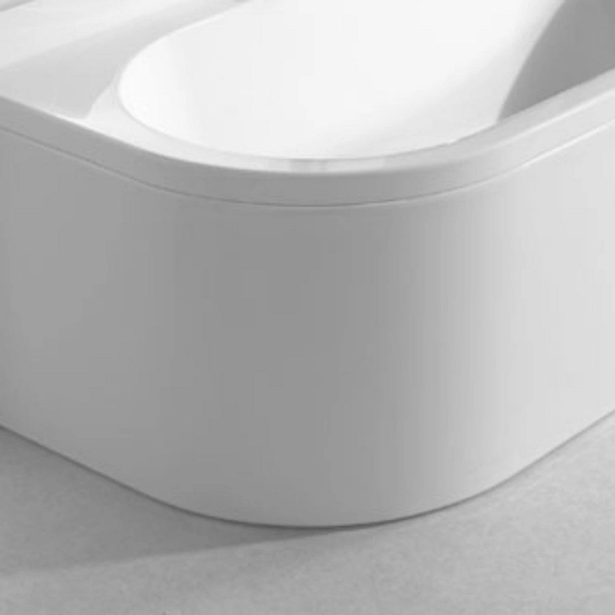 Carron Status Carronite Front Bath Panel White