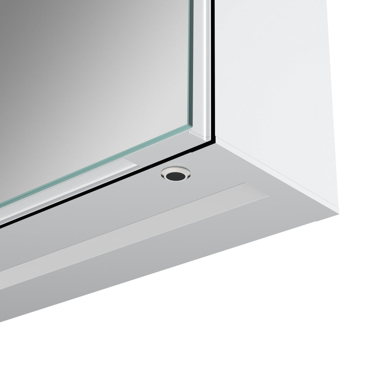 Ajax Grasby 600mm Double Door LED Mirrored Bathroom Cabinet