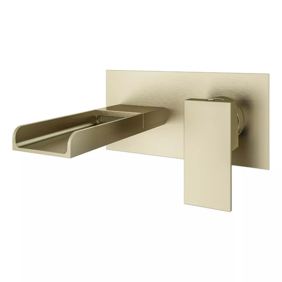Eastbrook Chetwode Brushed Brass Wall Mounted Bath Filler 79.1049