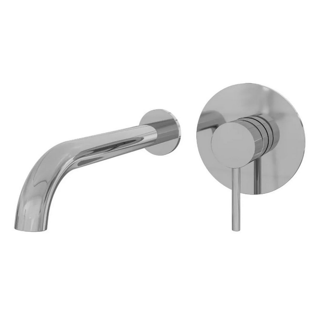 Eastbrook Heyford Chrome Wall Mounted Basin Tap 79.1004