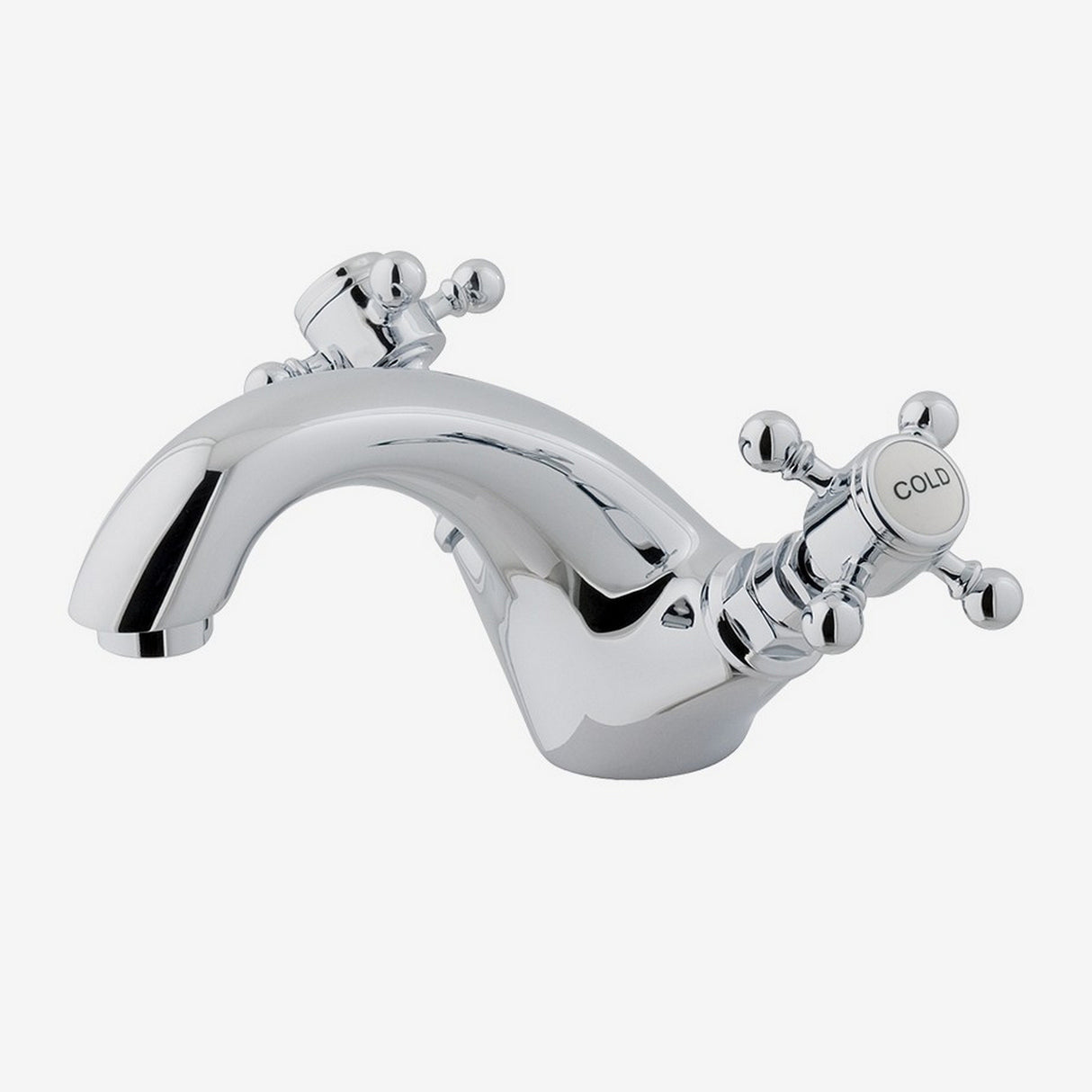 Eastbrook Portobello Chrome Basin Mixer with Click Waste 79.0002
