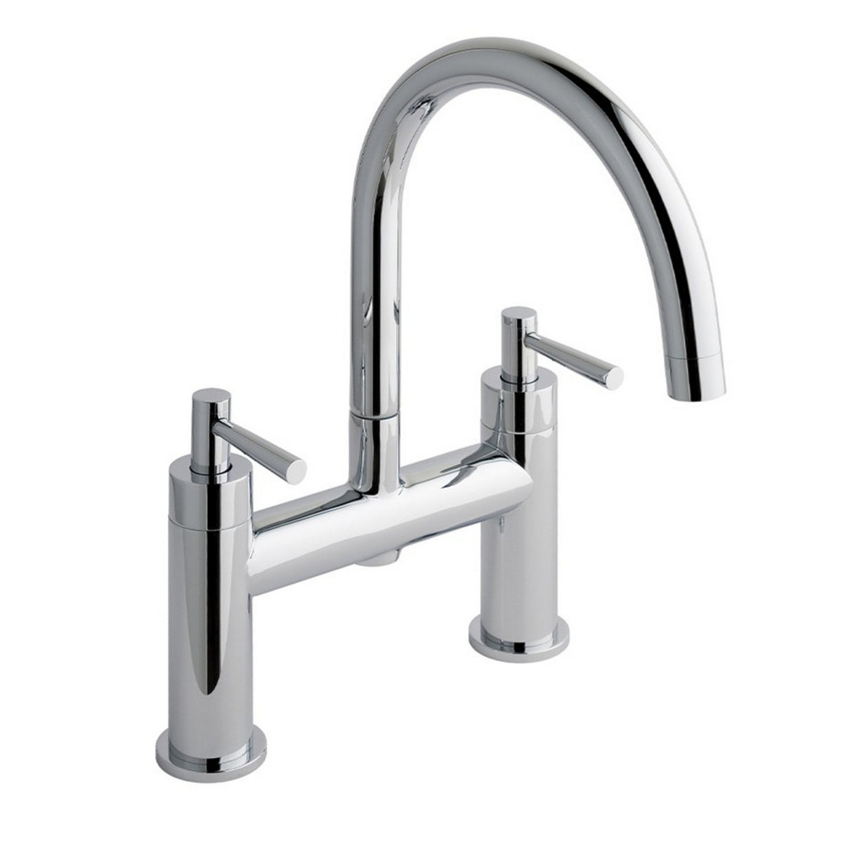 Eastbrook Prado Lever Chrome Bath Filler 79.0032