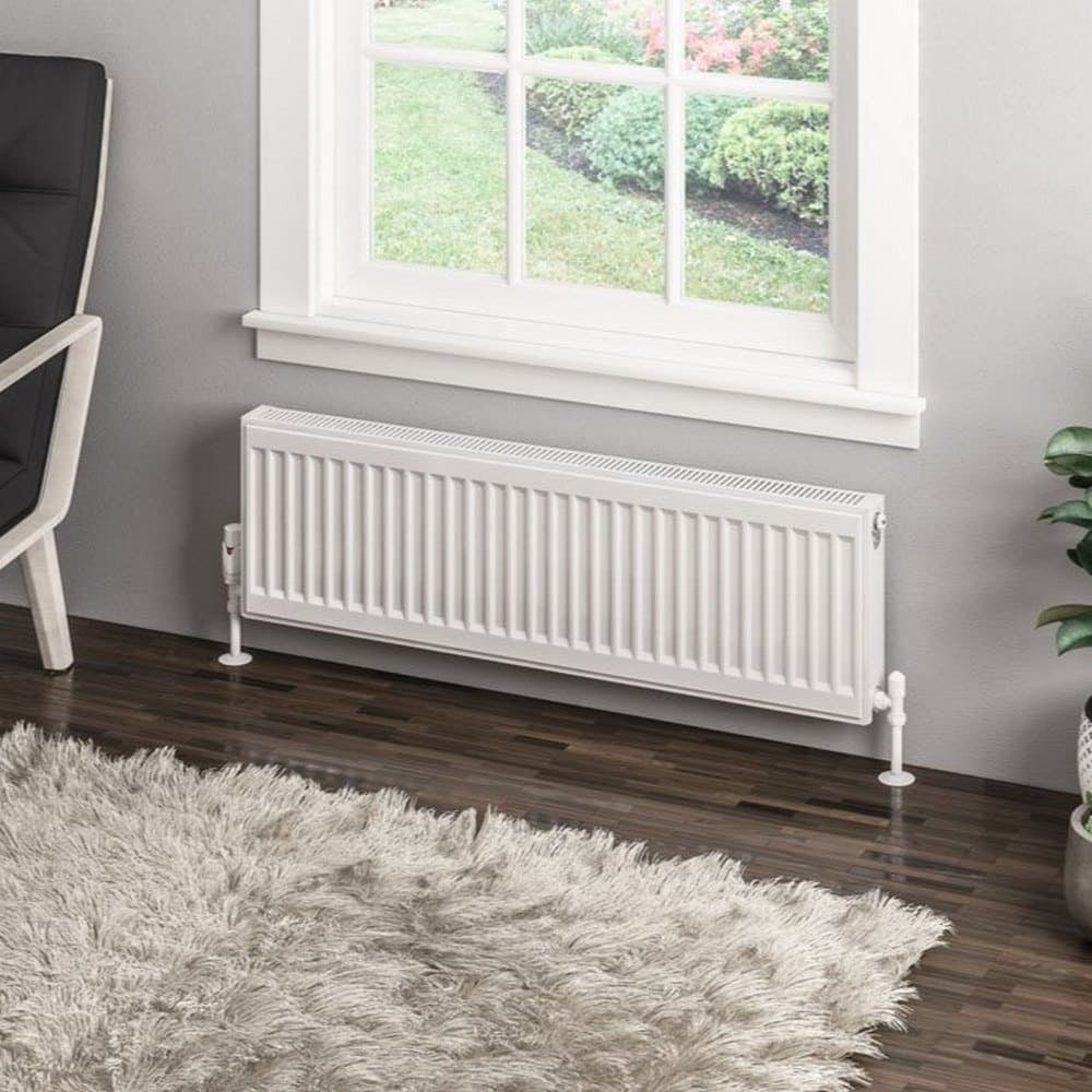 Eastbrook Type 11 300mm High Gloss White Compact Panel Radiator 1000mm