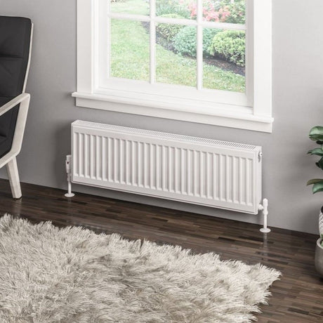 Eastbrook Type 11 300mm High Gloss White Compact Panel Radiator 1000mm