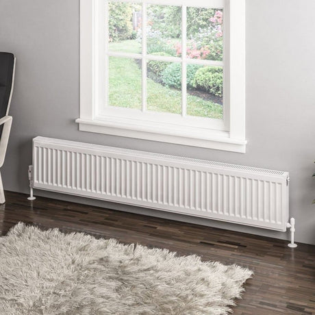 Eastbrook Type 11 300mm High Gloss White Compact Panel Radiator 1600mm