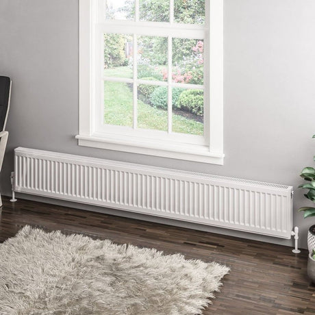 Eastbrook Type 11 300mm High Gloss White Compact Panel Radiator 2000mm