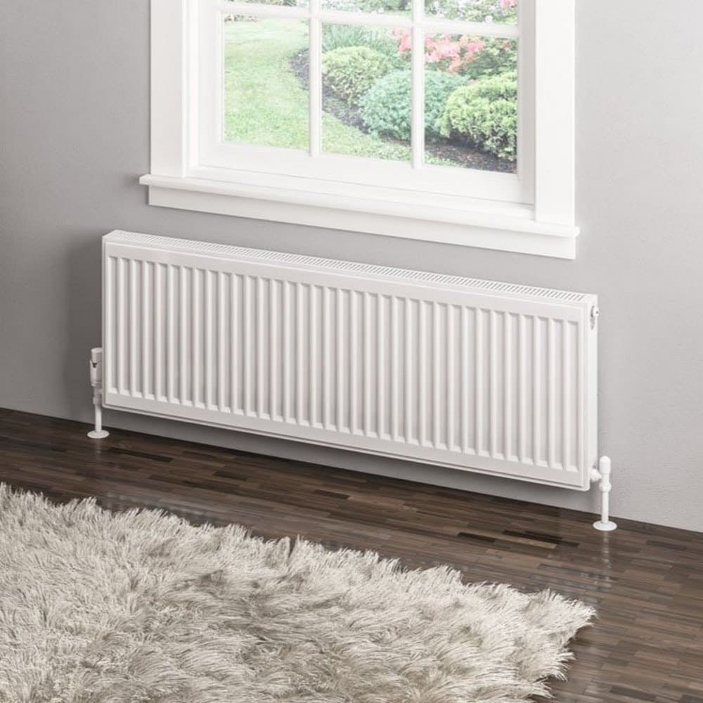 Eastbrook Type 11 400mm High Gloss White Compact Panel Radiator 1200mm