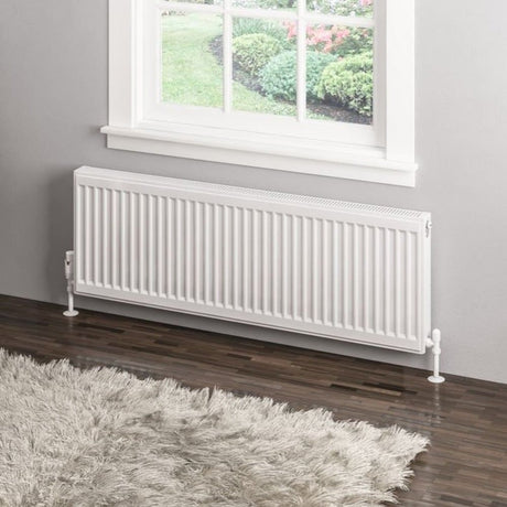 Eastbrook Type 11 400mm High Gloss White Compact Panel Radiator 1200mm