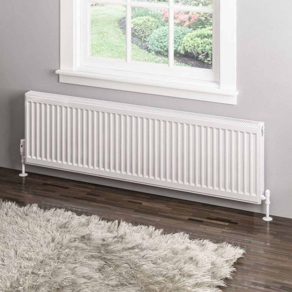 Eastbrook Type 11 400mm High Gloss White Compact Panel Radiator 1400mm