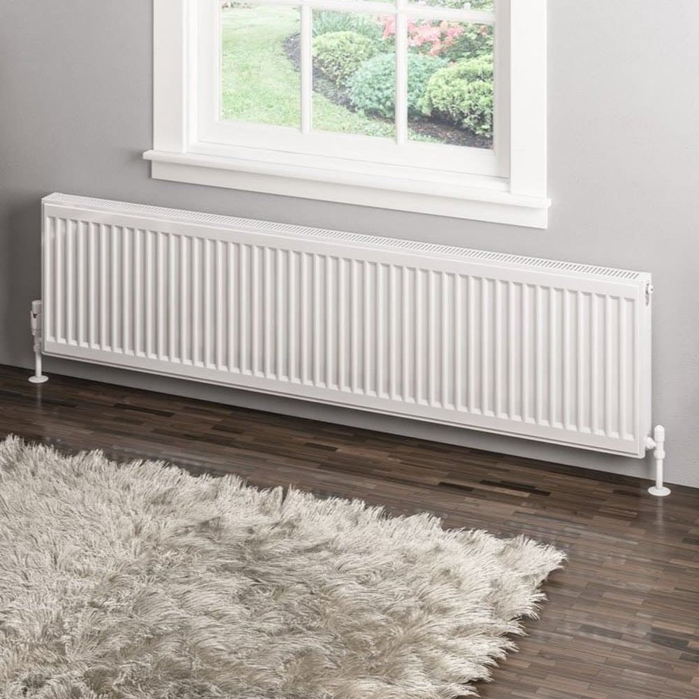 Eastbrook Type 11 400mm High Gloss White Compact Panel Radiator 1600mm