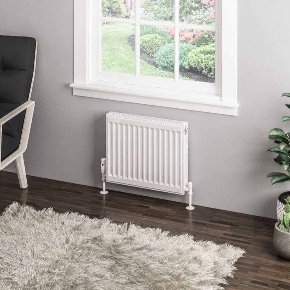 Eastbrook Type 11 400mm High Gloss White Compact Panel Radiator 500mm