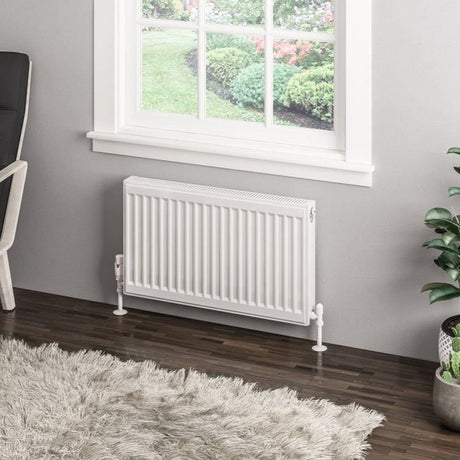 Eastbrook Type 11 400mm High Gloss White Compact Panel Radiator 700mm
