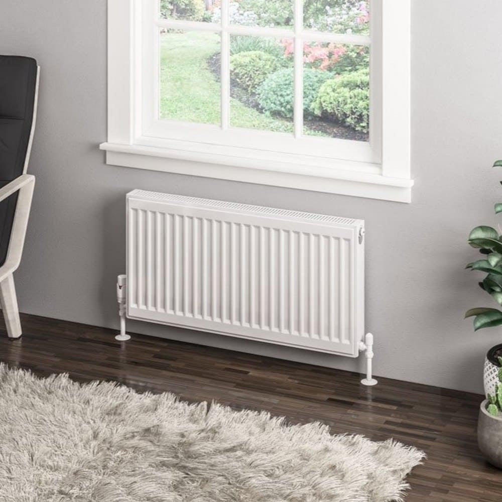 Eastbrook Type 11 400mm High Gloss White Compact Panel Radiator 800mm