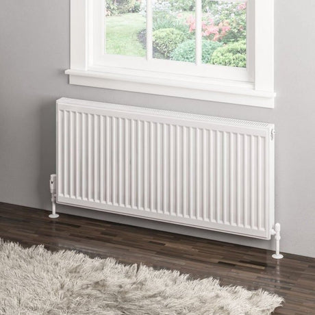 Eastbrook Type 11 500mm High Gloss White Compact Panel Radiator 1100mm