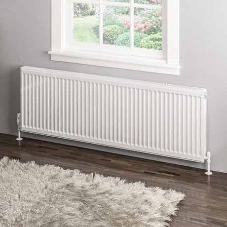 Eastbrook Type 11 500mm High Gloss White Compact Panel Radiator 1500mm