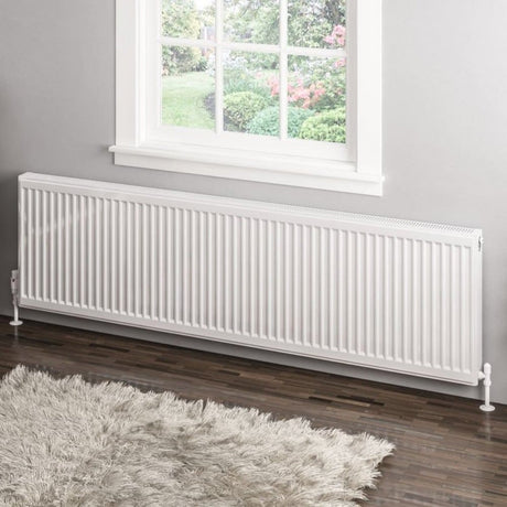 Eastbrook Type 11 500mm High Gloss White Compact Panel Radiator 1800mm