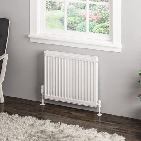 Eastbrook Type 11 500mm High Gloss White Compact Panel Radiator 600mm