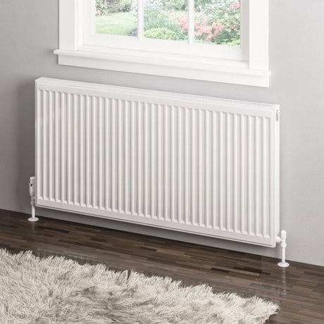 Eastbrook Type 11 600mm High Gloss White Compact Panel Radiator 1200mm