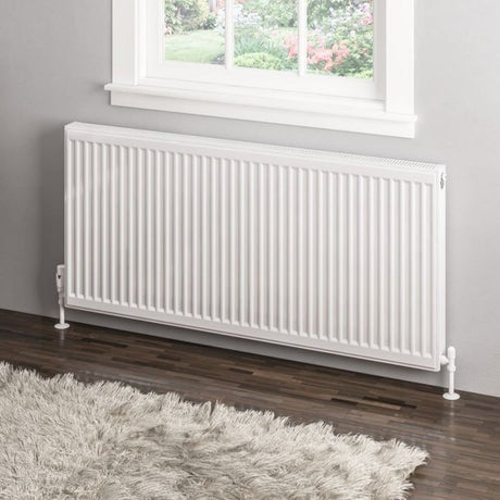 Eastbrook Type 11 600mm High Gloss White Compact Panel Radiator 1300mm