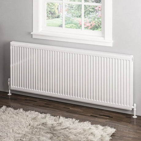 Eastbrook Type 11 600mm High Gloss White Compact Panel Radiator 1600mm