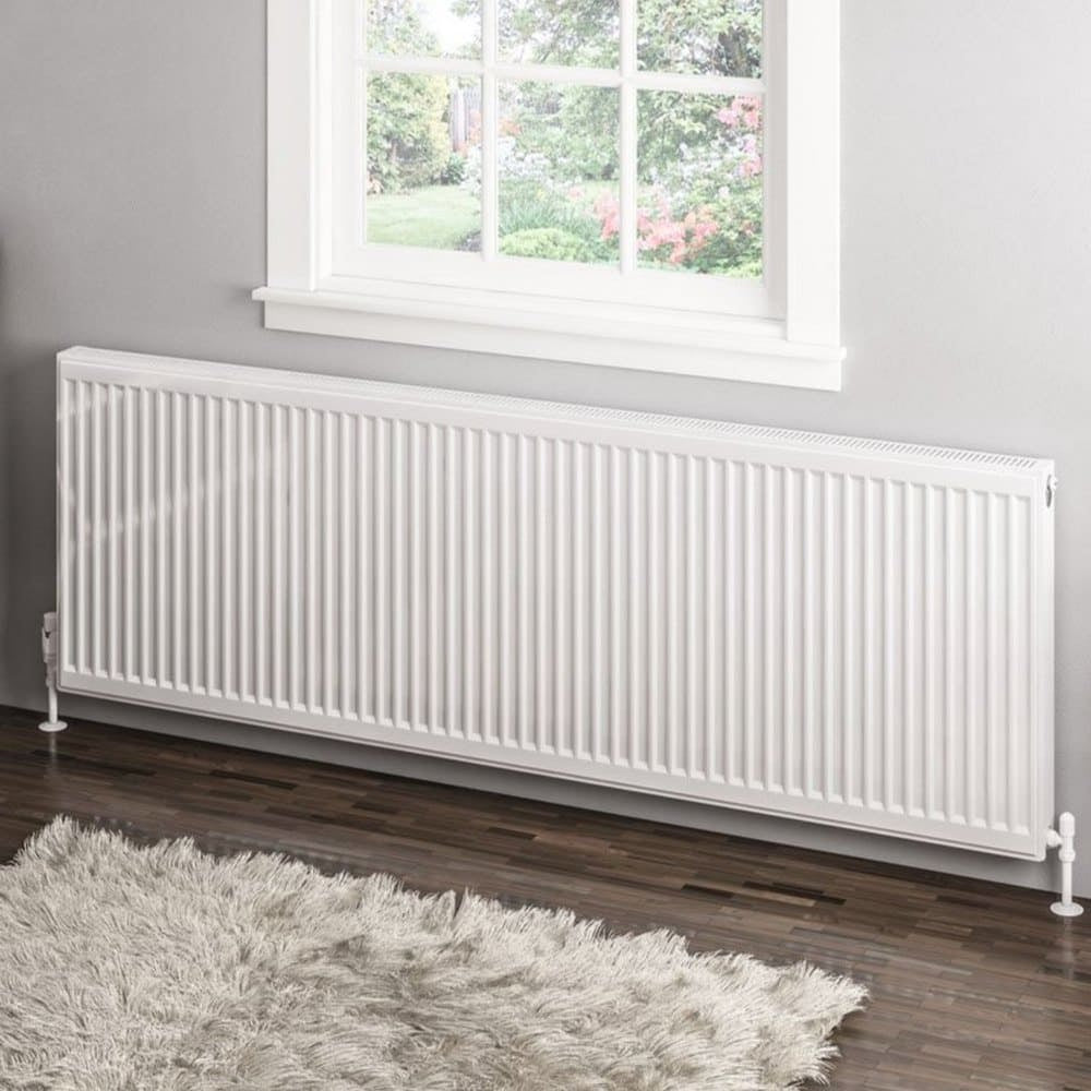 Eastbrook Type 11 600mm High Gloss White Compact Panel Radiator 1800mm